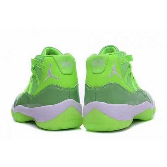 Air jordan 11 fluorescent green women-1