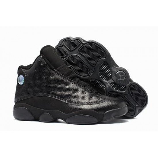 Air Jordan 13 retro all black-1