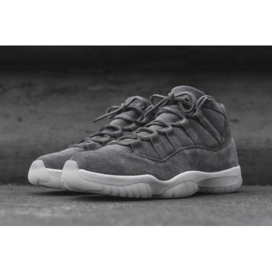 Air Jordan 11 Grey Suede