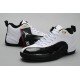 Air Jordan 12 Low Men White Black-1