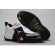 Air Jordan 12 Low Men White Black-1