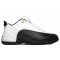 Air Jordan 12 Low Men White Black-1