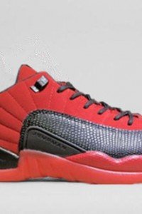 AIR JORDAN 12 LOW “RED SUEDE”-2017-1