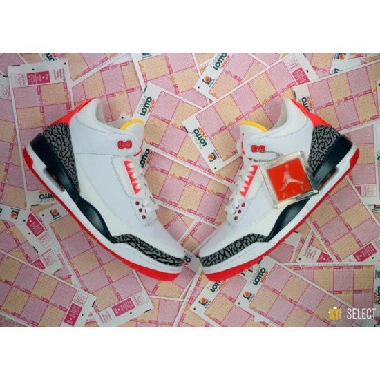 Air Jordan 3 Retro Fire Red