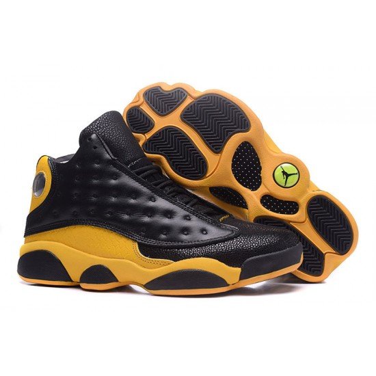 Air Jordan 13 Retro Yellow Black-1