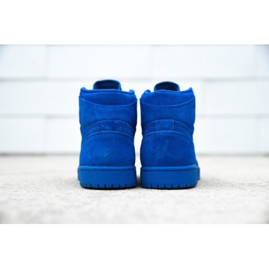 Air Jordan 1 High Blue Suede-1