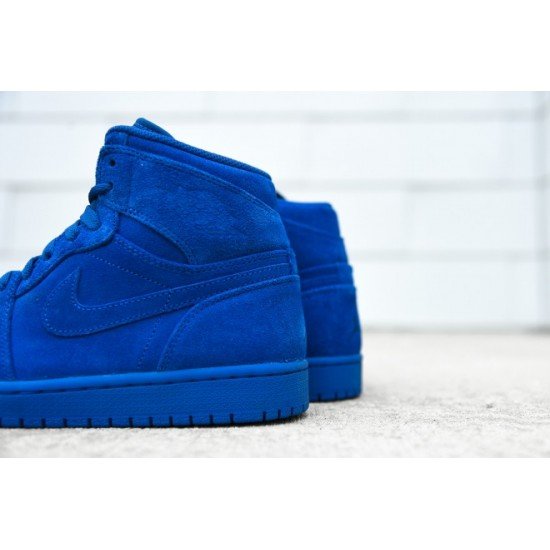 Air Jordan 1 High Blue Suede-1