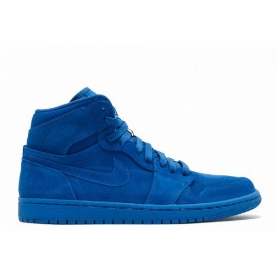 Air Jordan 1 High Blue Suede-1