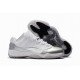 Air Jordan 11 Low White Silver-1