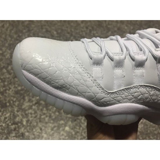 Air Jordan 11 GS All White-1