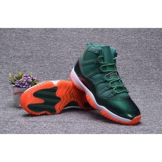 Air Jordan 11 Bulls Green-1