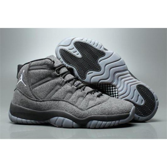 Air Jordan 11 Premium Grey Suede-01