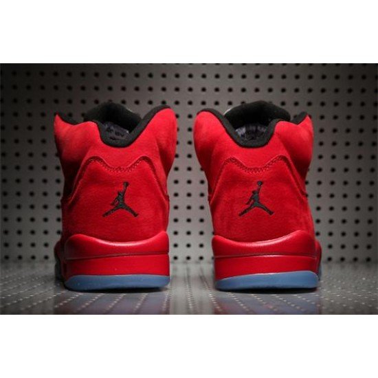 Air Jordan 5 Red Suede-01