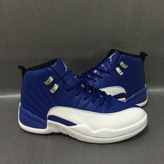 Air Jordan 12 Retro Dark Blue White