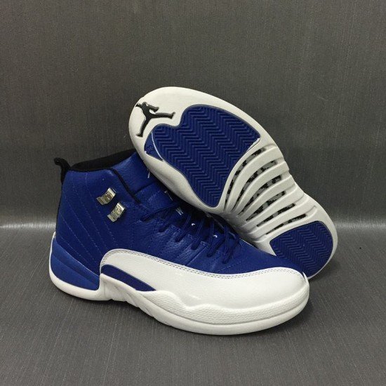 Air Jordan 12 Retro Dark Blue White