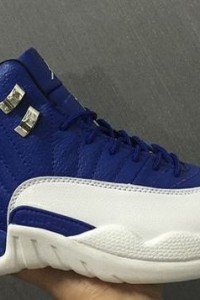 Air Jordan 12 Retro Dark Blue White