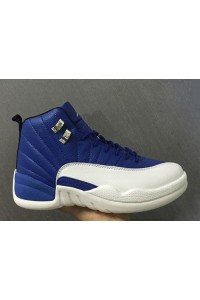 Air Jordan 12 Retro Dark Blue White