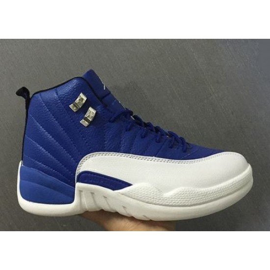 Air Jordan 12 Retro Dark Blue White