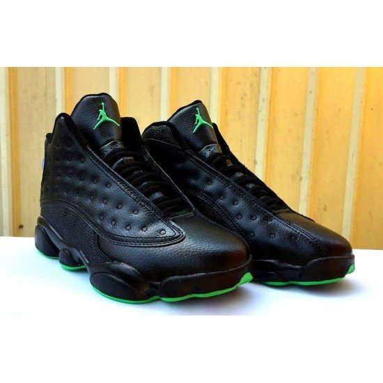 Air Jordan 13 Black Green-1