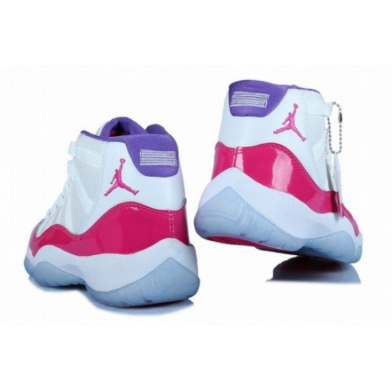 Air Jordan 11 For Women White Pink