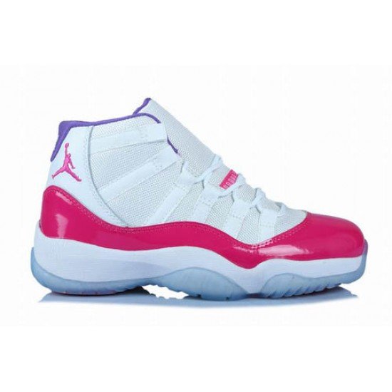 Air Jordan 11 For Women White Pink