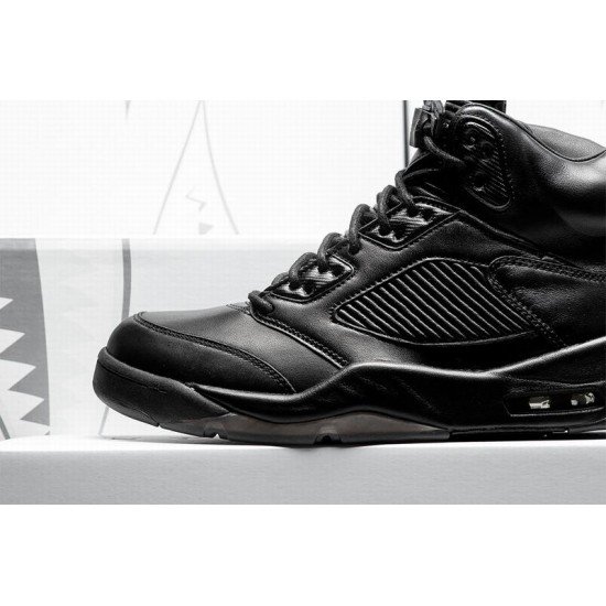 Air Jordan 5 PremiumTriple Black-01