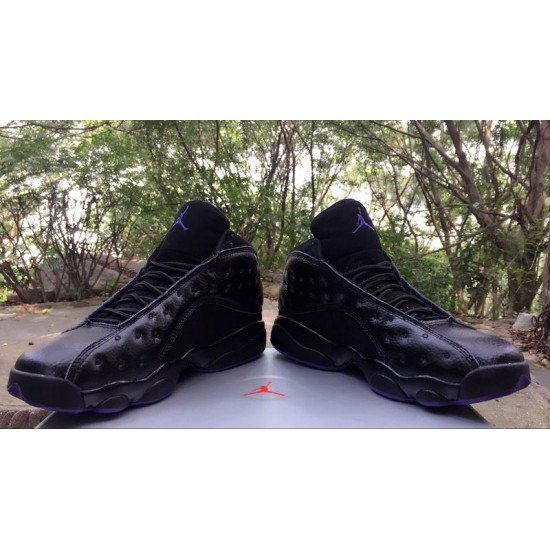 Air Jordan 13 Black Purple-01