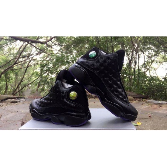 Air Jordan 13 Black Purple-01