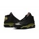 Air Jordan 13 Olive Green Black-01