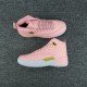 Air Jordan 12 GS White Pink-01