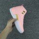 Air Jordan 12 GS White Pink-01