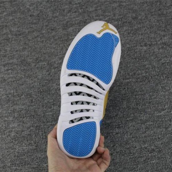 Air Jordan 12 Blue White-01