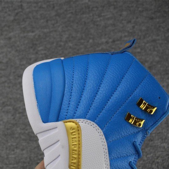 Air Jordan 12 Blue White-01