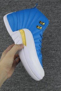 Air Jordan 12 Blue White-01