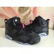 Air Jordan 6 GS Black Pink 3M-01