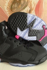 Air Jordan 6 GS Black Pink 3M-01