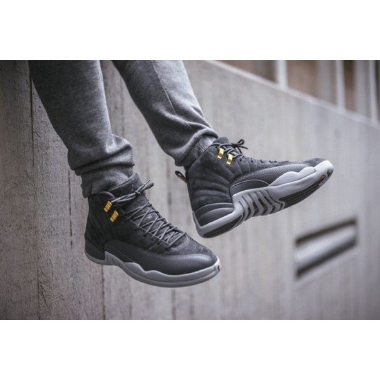 Air Jordan 12 Dark Gray-01