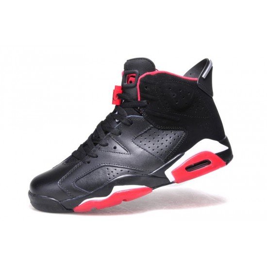 Air Jordan 6 GS Black Red-1