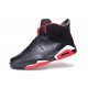 Air Jordan 6 GS Black Red-1