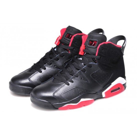 Air Jordan 6 GS Black Red-1