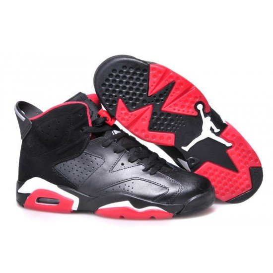 Air Jordan 6 GS Black Red-1