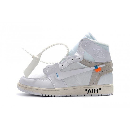 Air Jordan 1 White Air-01