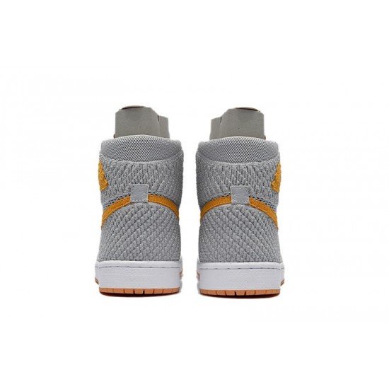 Air Jordan 1 Flyknit Wolf Grey-1