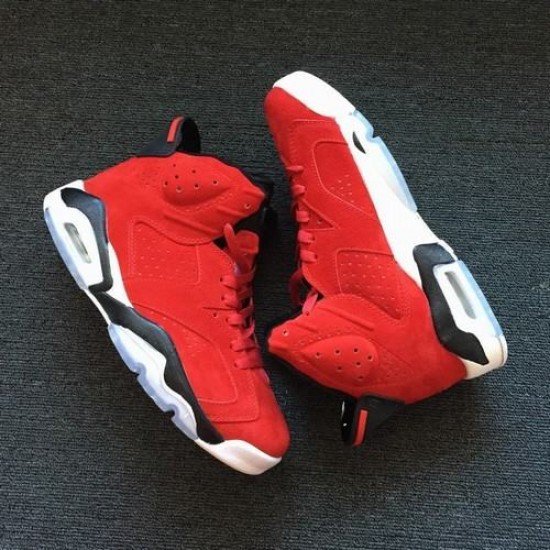 Air Jordan 6 Red Suede-1