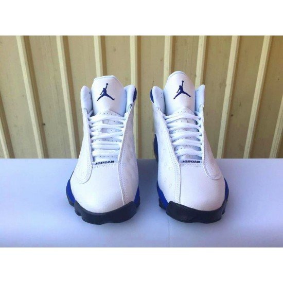 Air Jordan 13 GS White Blue Black-1