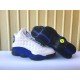 Air Jordan 13 GS White Blue Black-1