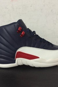 Air Jordan 12 Dark Blue/Red/White-1