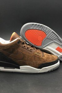 Air Jordan 3 Dark Brown Gray-01