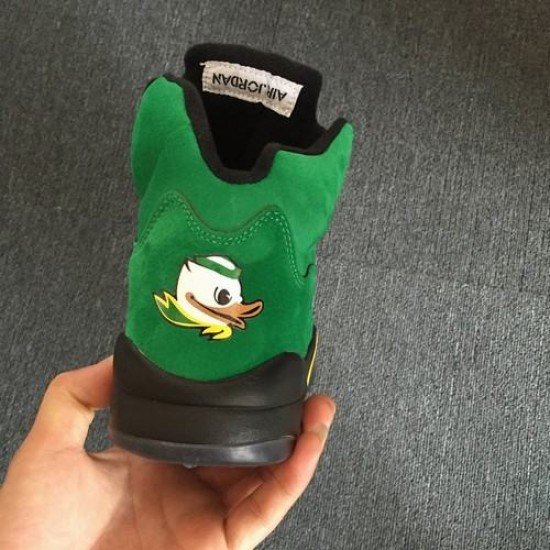 Air Jordan 5 Oregon Ducks-1