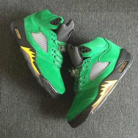 Air Jordan 5 Oregon Ducks-1